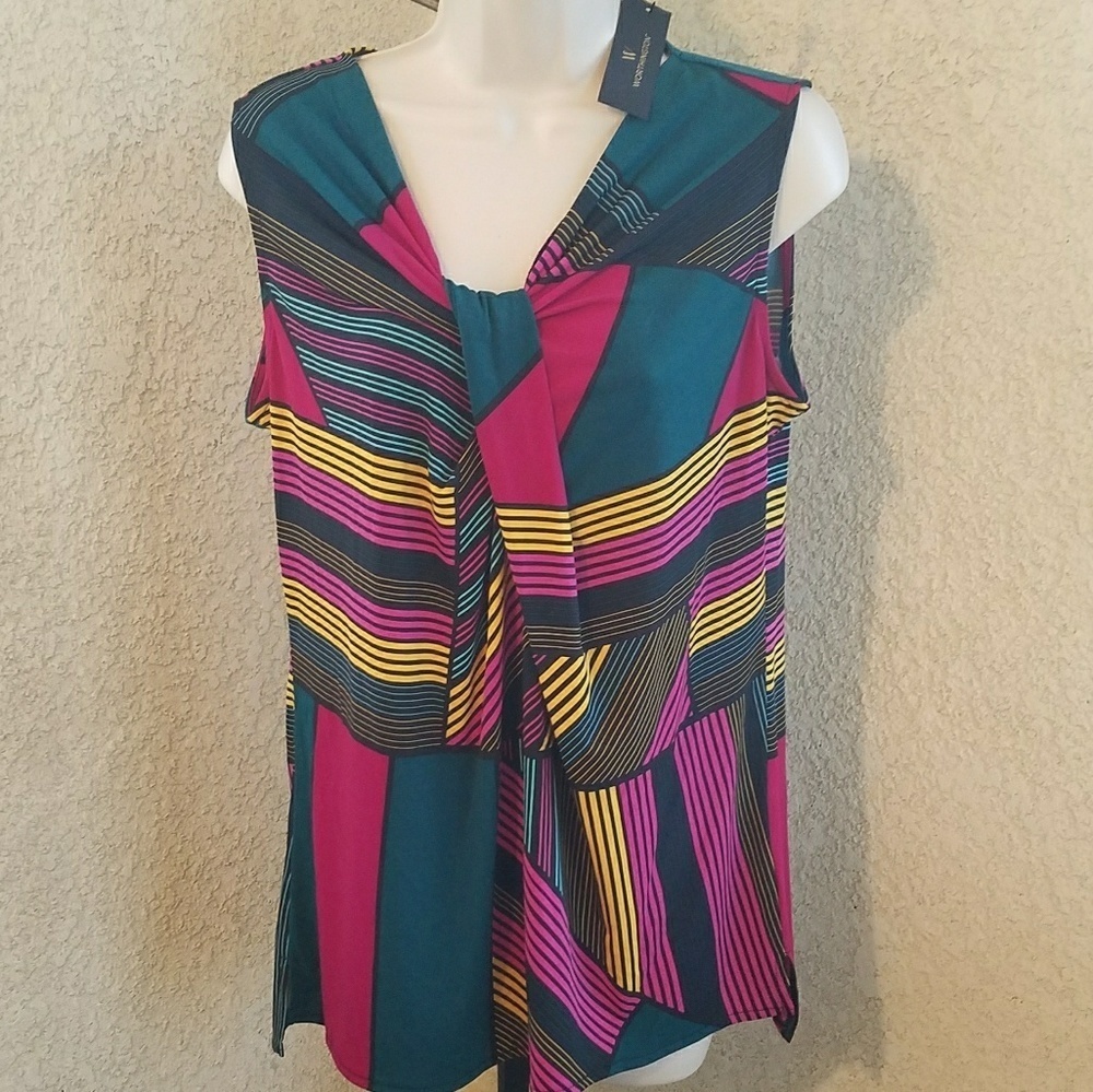 NWT Worthington sleeveless blouse sz Med